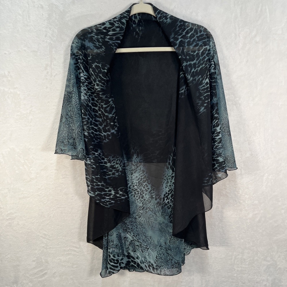Gina Accessories Shrug Scarf Womens One Size Mixed Animal Print Fall Lightweight